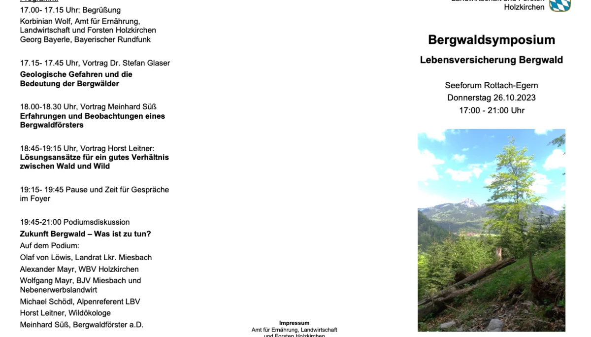 ©  Amt für Ernährung, Landwirtschaft und Forsten Holzkirchen