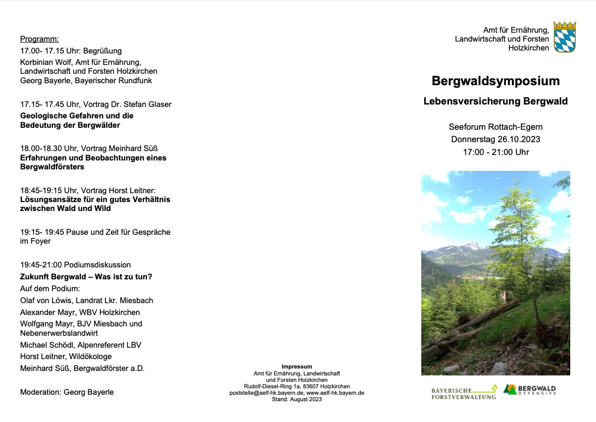 ©  Amt für Ernährung, Landwirtschaft und Forsten Holzkirchen