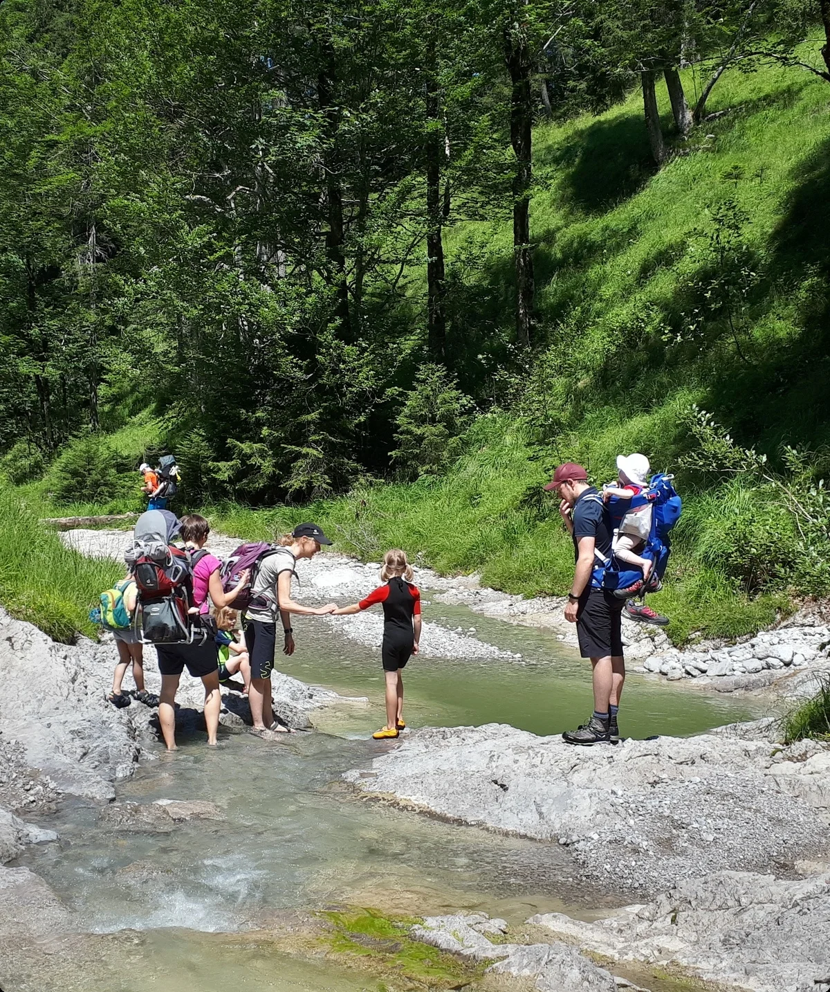 Familientour Bachbettwanderung | © Thomas Hüttl