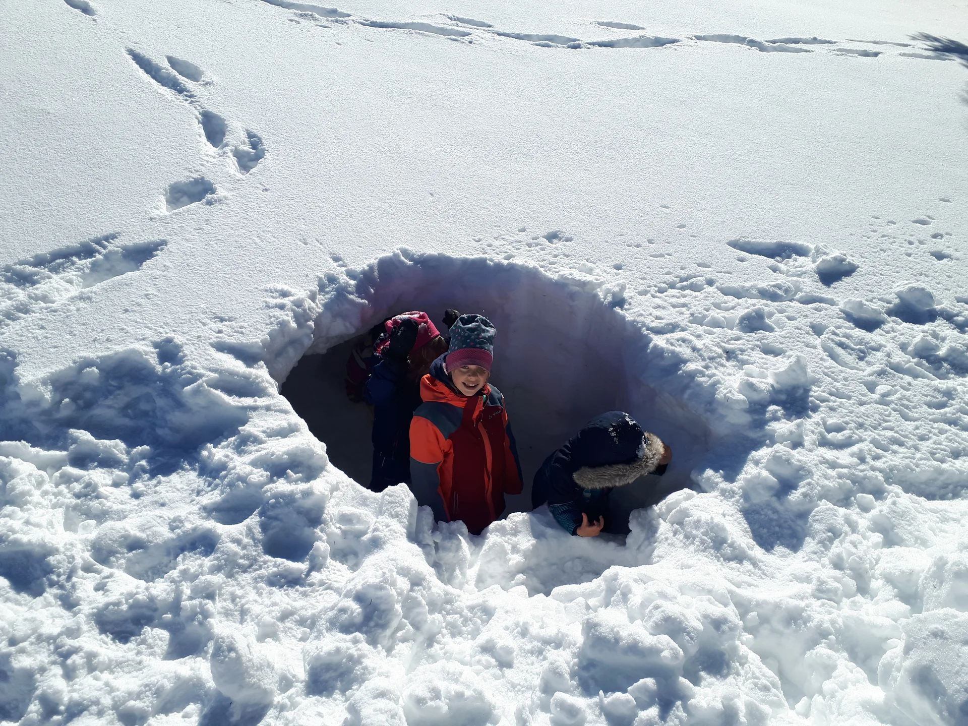 Familiengruppe Rodeln Buchsteinhütte | © Thomas Hüttl