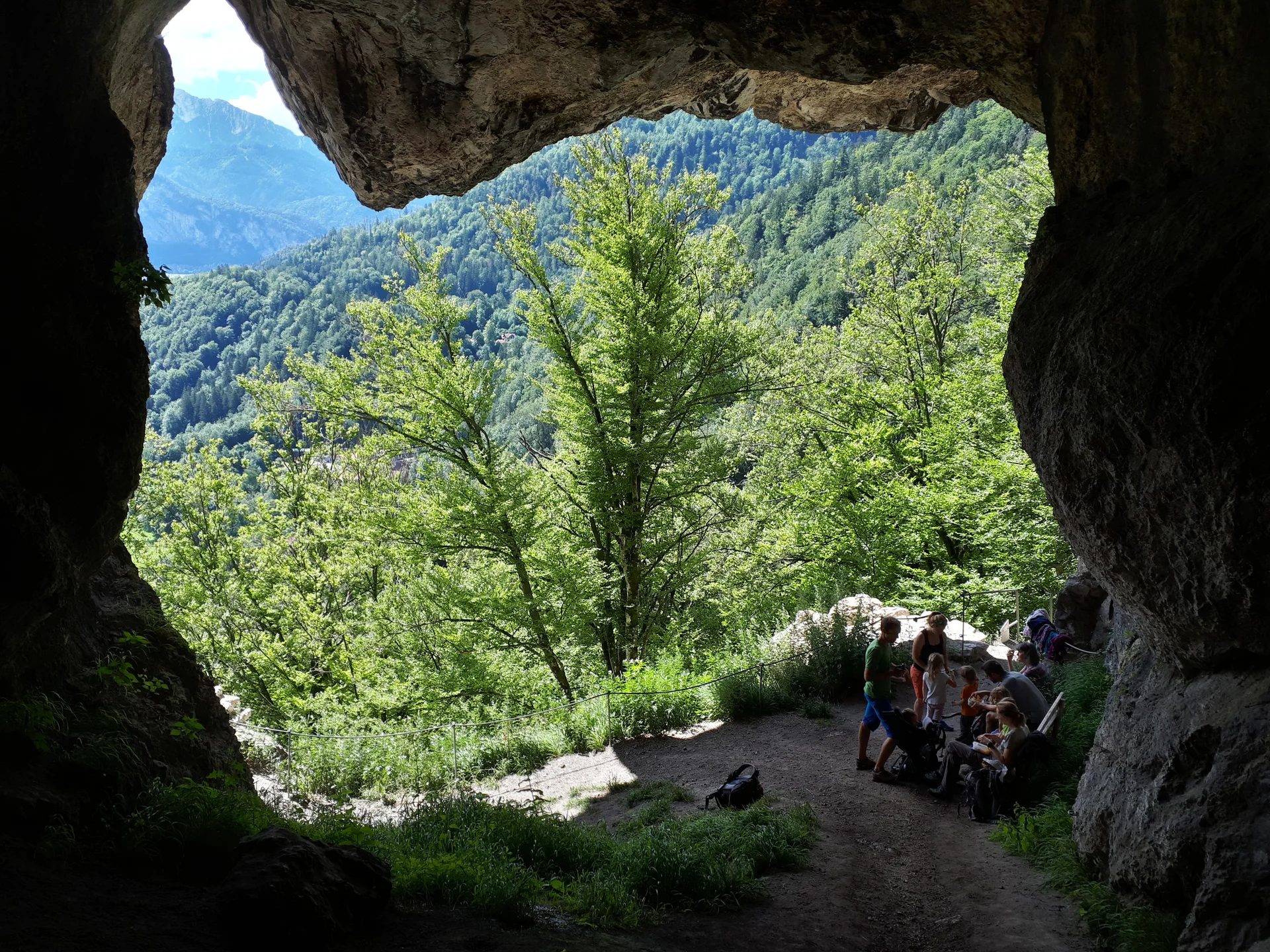 Familientour Höhlen Luegsteinsee | © Thomas Hüttl