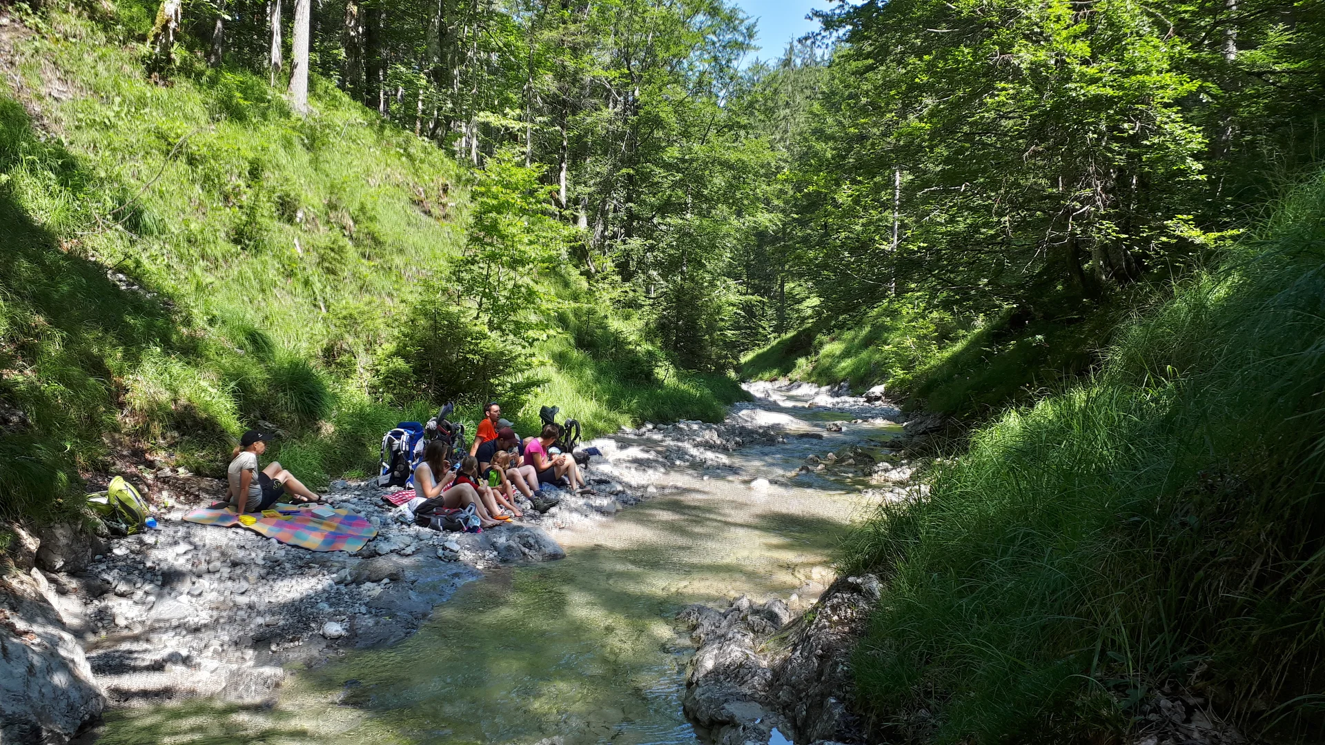 Familientour Bachbettwanderung | © Thomas Hüttl