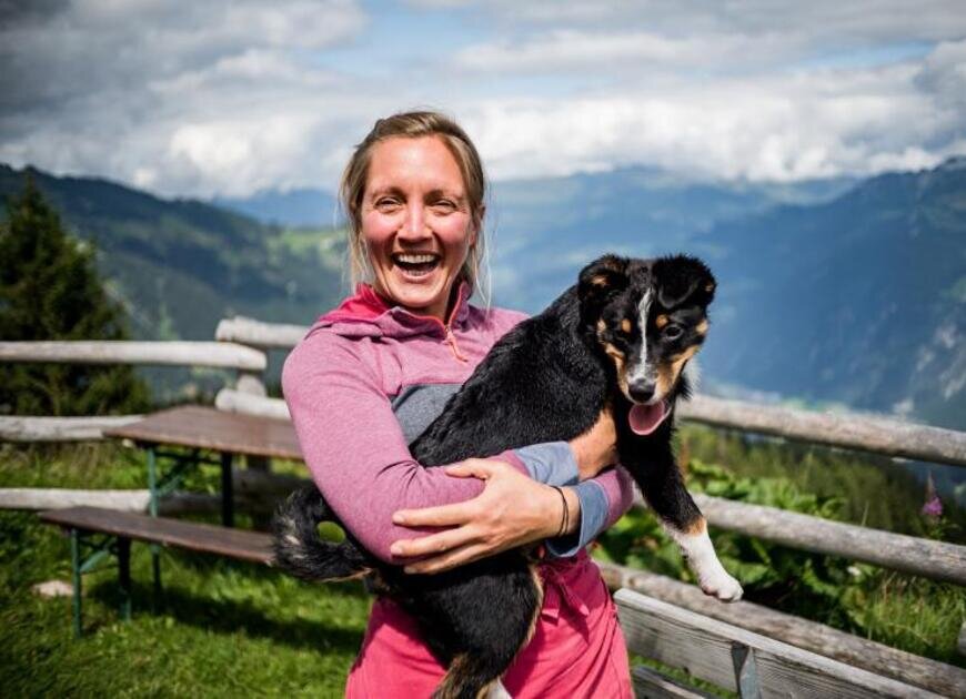 Corina Epp, Hüttenwirtin | © Corina Epp Corina Epp, Hüttenwirtin | © Corina Epp