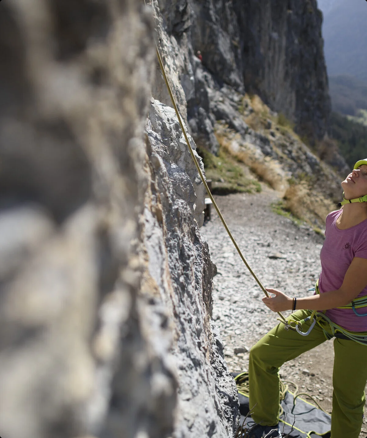 Outdoor-Klettern am Fels | © DAV/Wolfgang Ehn